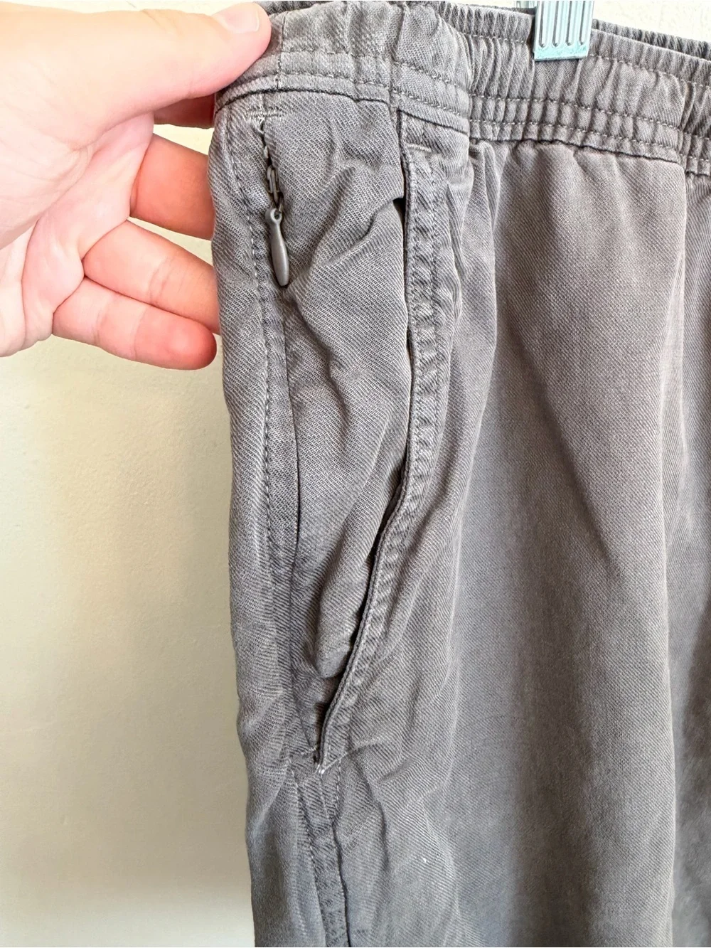Abercrombie & Fitch Men's Gray Sea Fade Pull On Drawstring Shorts Size XXL